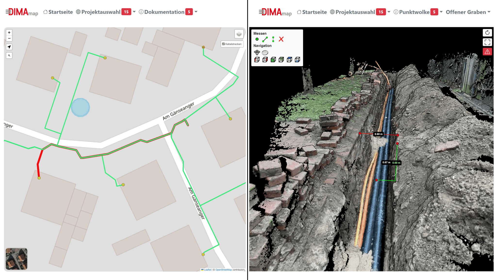 Dokumentation / Netzverwaltung