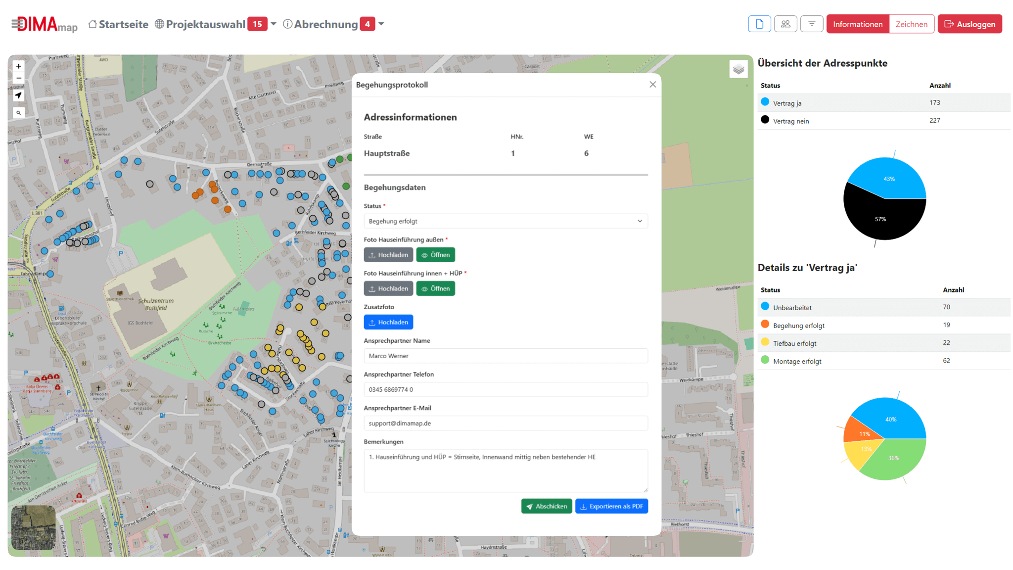Hausanschlussmanagement